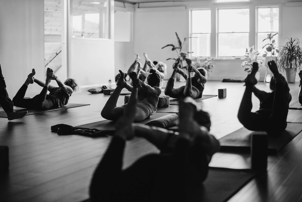 Prasada yoga North Hampton NH studio featuring a serene ambiance and a variety of classes for all levels.