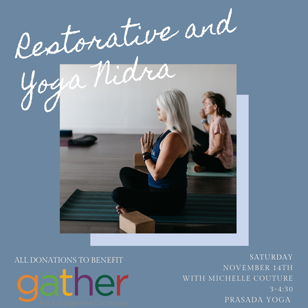 Restorative & Yoga Nidra to benefit GATHER